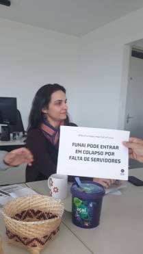 CR Litoral Sul pelo fortalecimento da Funai. Florianópolis/SC